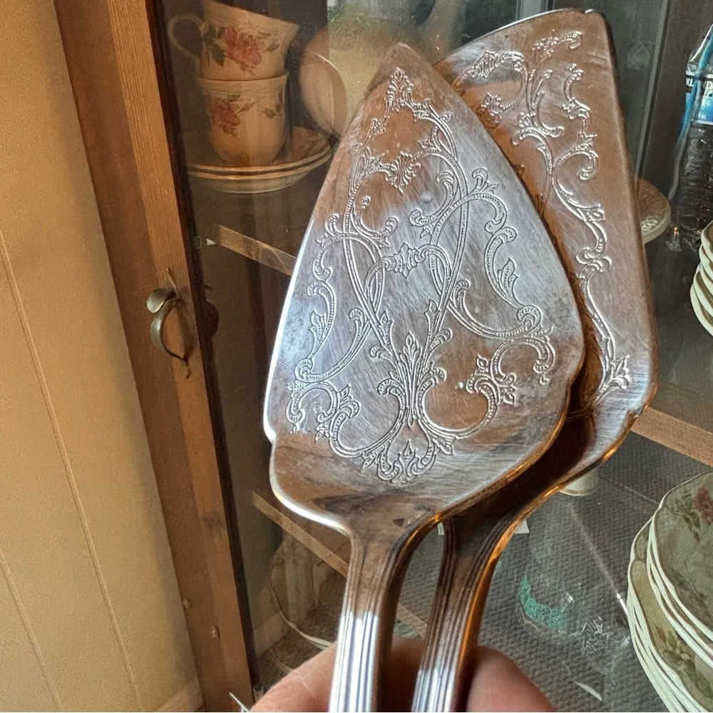 Gorham Silver Serving Utensil Duo Vintage